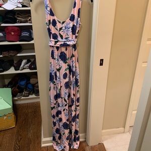A Pea in the Pod maternity maxi worn once